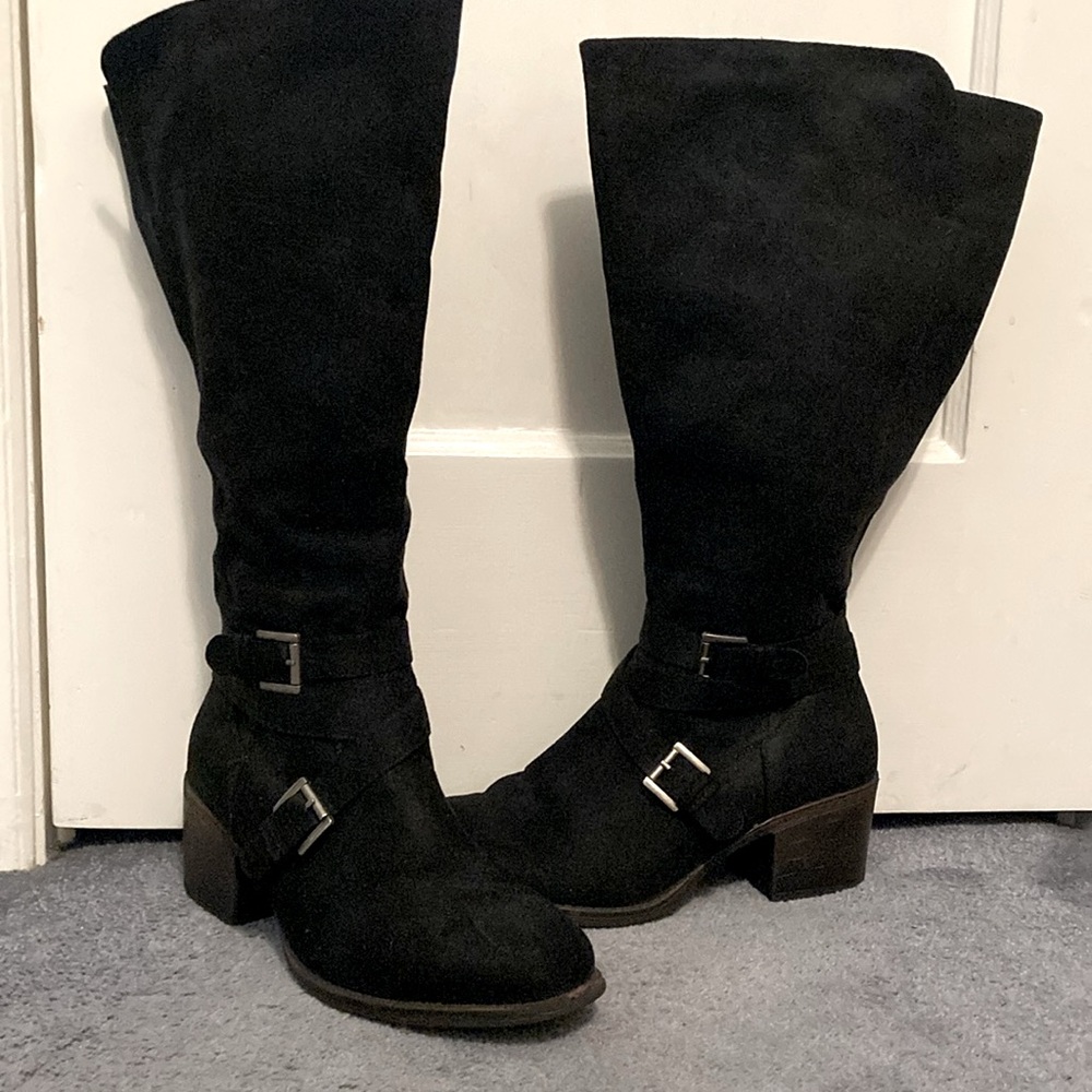 Like New ✨👢 Wide Calf Black Boots